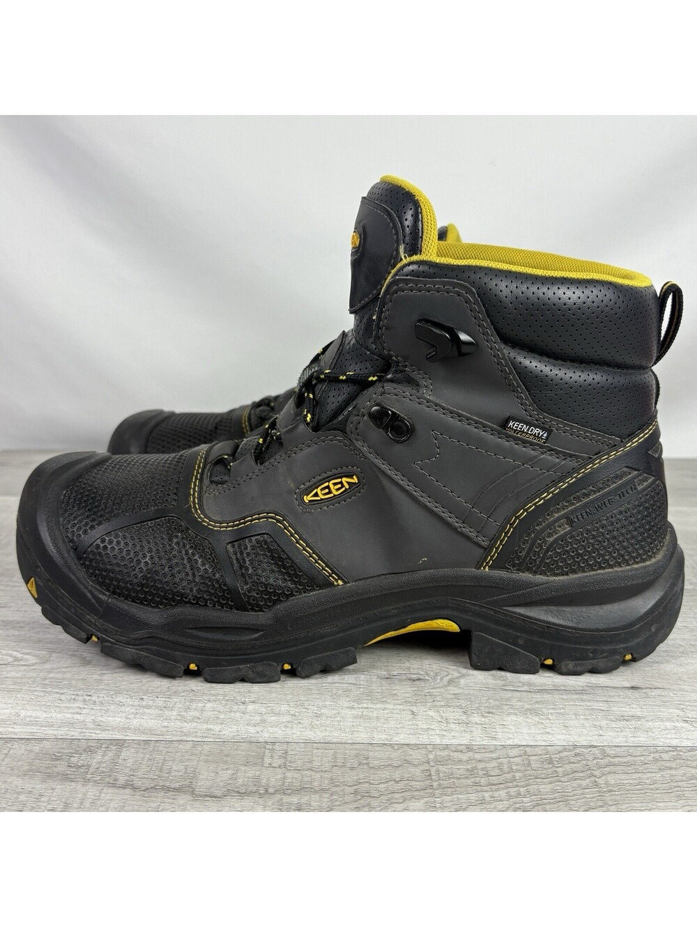 KEEN Logandale 1017828 Men 11.5D Steel Toe Waterproof Work Boot